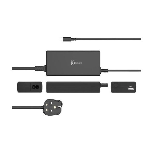 Zasilacz do laptopa j5create 100W PD USB-C SUPER CHARGER -