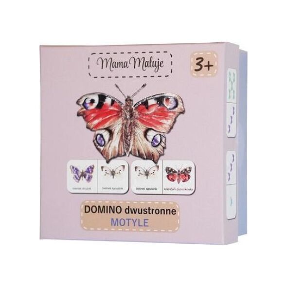 Mama Maluje Domino dwustronne Motyle