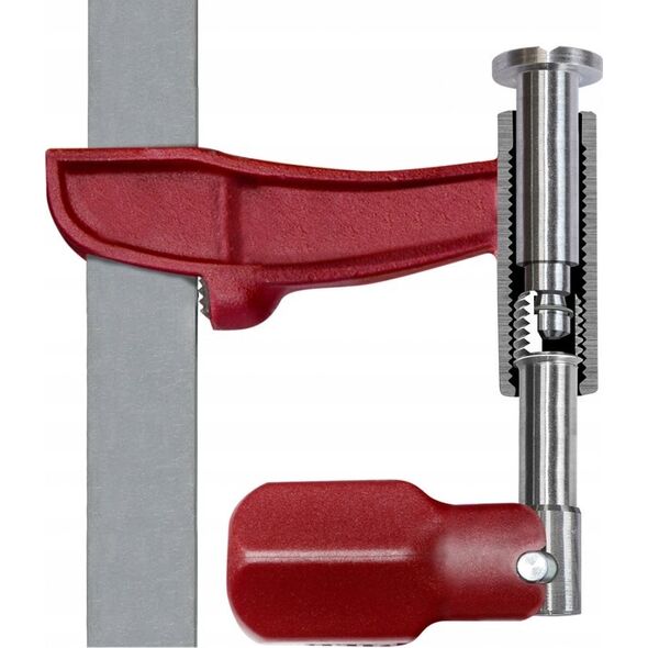 PIHER Spaustuvas PIHER Maxipress M 15cm, žiočių gylis 7cm, maks. 4000N