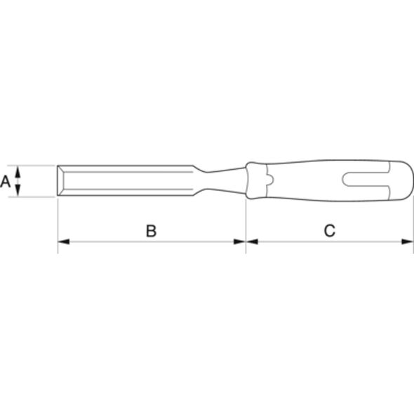 Bahco Kaltas Bahco 424P 32mm