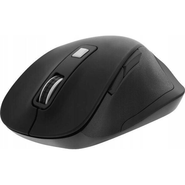 Mysz Deltaco Deltaco Ergoniška pelė DELCO OFFICE tylūs patarimai, bevielė 2.4G, 2400 DPI, juoda / DE-0310