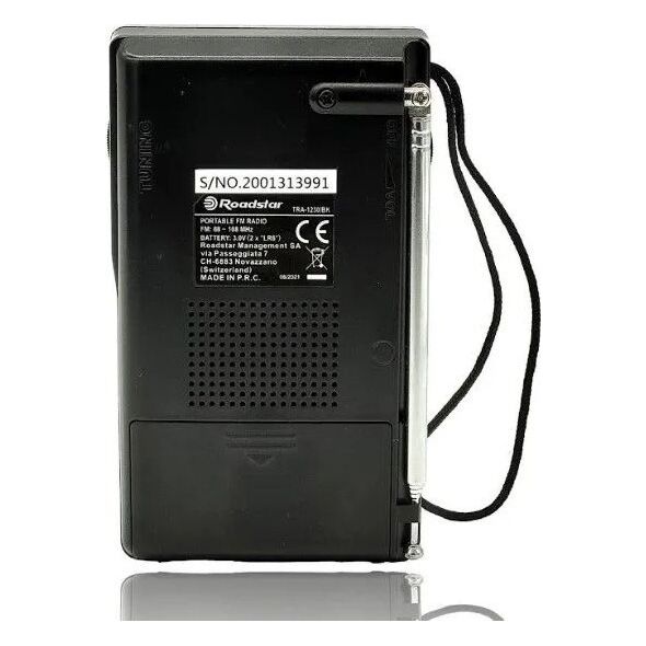 Radio Roadstar Radijėlė Roadstar TRA-1230BK