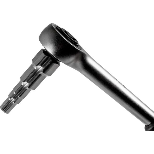 Bahco Bahco Terkšlės ir pakopinio rakto komplektas su 1/2" tvirtinimu. 5 dydžiai: 3/8"-7/16"-1/2"-3/4"-1"