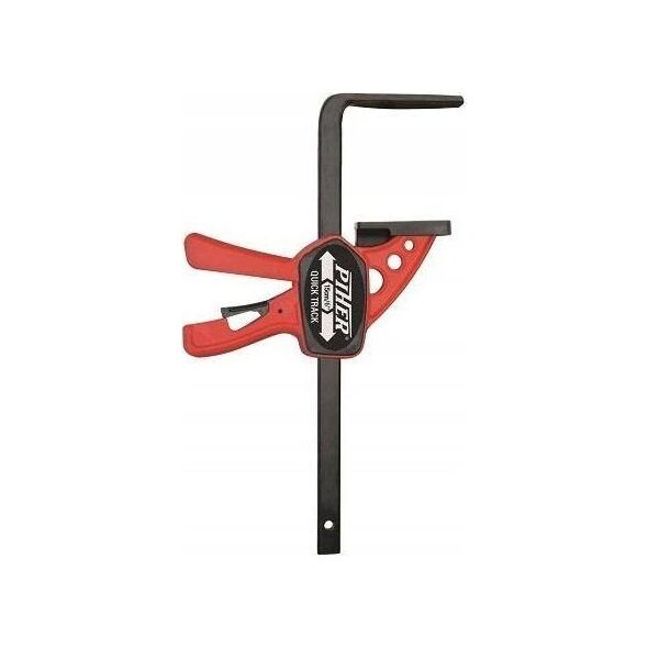 PIHER Greitos fiksacijos spaustuvas liniuotėms ir darbastaliams Piher Quick T-Track 7x15cm, max 60kg