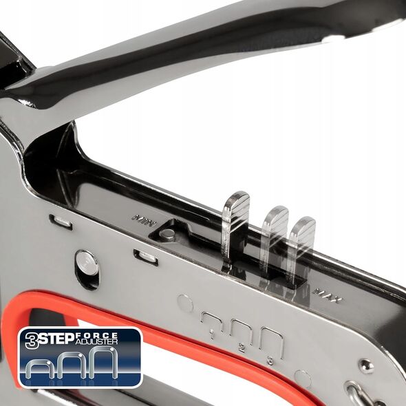 Rapid Kabių pistoletas R353 6-14mm raudonas Nr 53 kabės PRO, Rapid