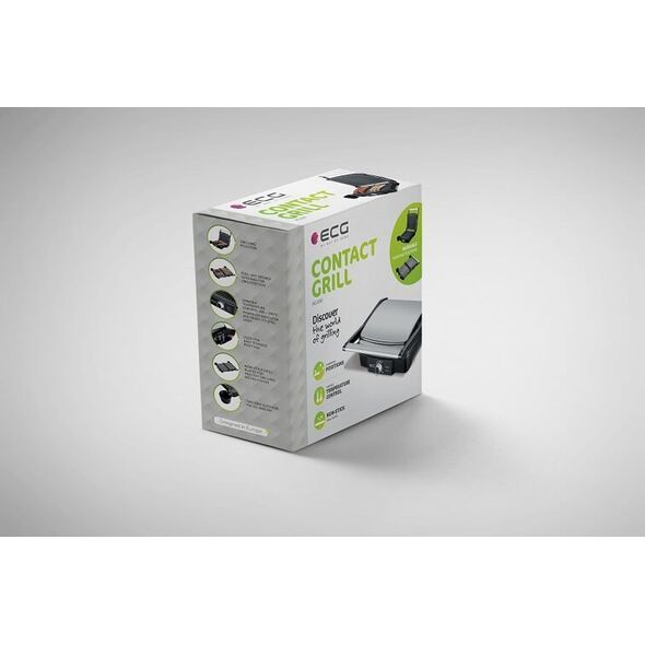 Grill elektryczny ECG Grilis ECG KG100 Contact 2000W