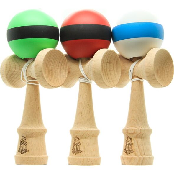 Kendama Kendama žaislas, medinis/raudonas