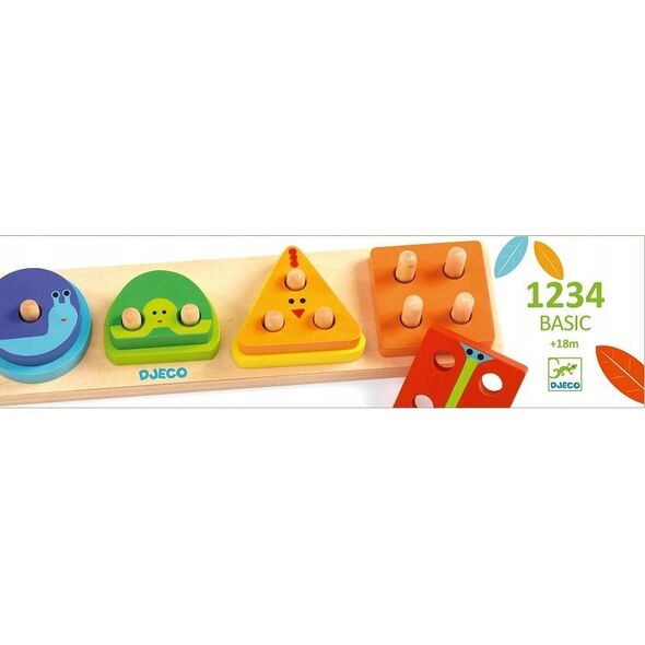 Djeco Djeco Formelių rūšiuoklis - 1234 Bazė