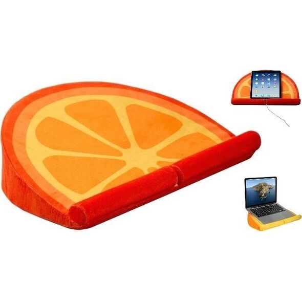 Thinking Gifts Lapwedge Orange - Podstawka pod laptop - Pomarańcz