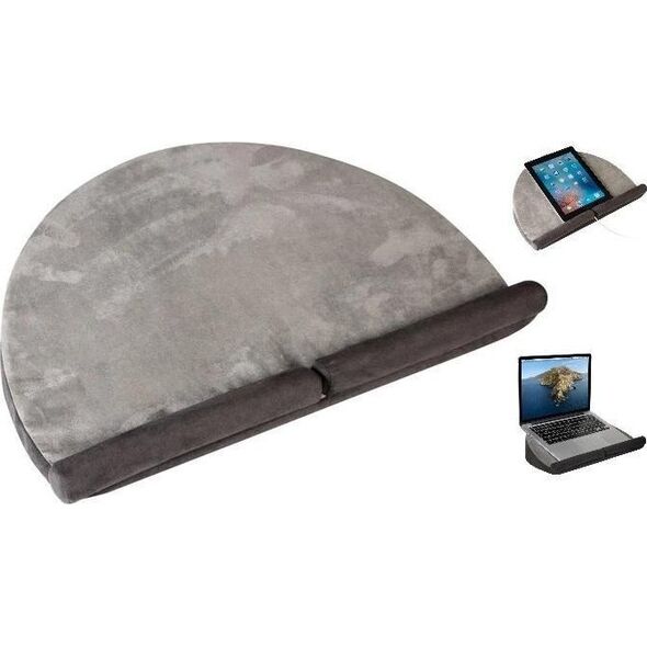 Thinking Gifts Lapwedge Grey - Podstawka pod laptop - Szara