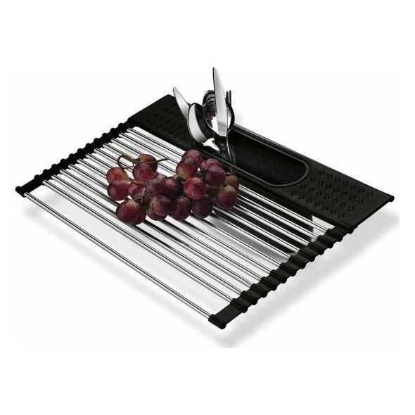 Tadar SKŁADANA KRATKA STALOWA NA ZLEWOZMYWAK 44x28cm TADAR ROLL UP TD-9510