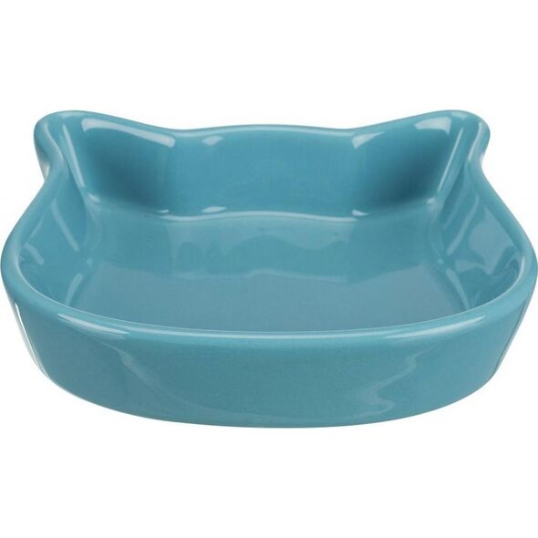 Trixie Miska ceramiczna w kształcie głowy kota 0.25 L
