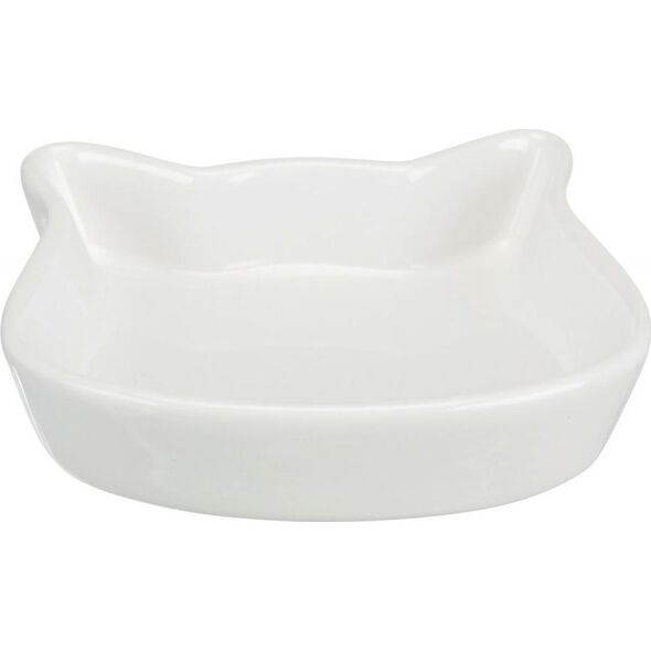 Trixie Miska ceramiczna w kształcie głowy kota 0.25 L