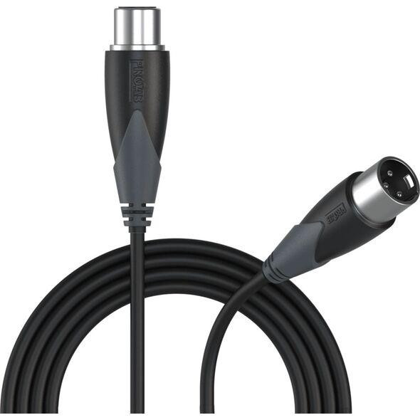 Kabel Procab XLR - XLR 0.5m czarny (CLA901/0.5)