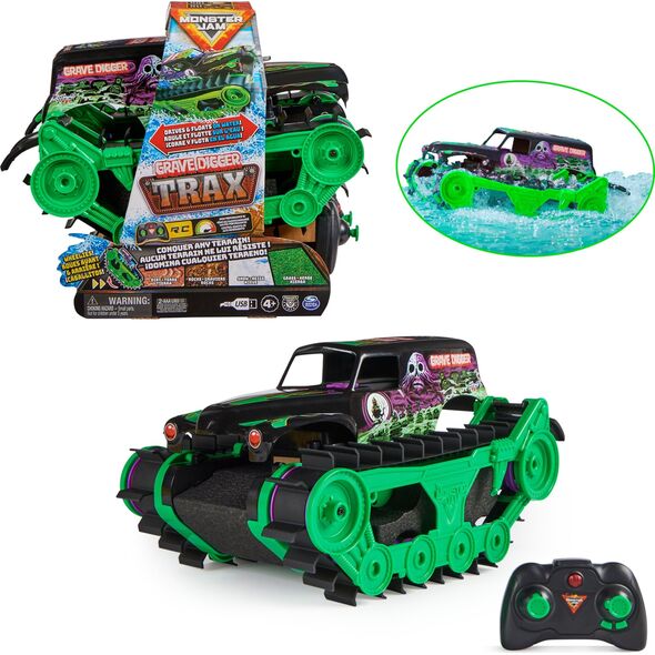Spin Master Spin Master Monster Jam Grave Digger Trax, RC