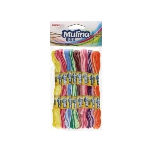 BREWIS Mulina mulitkolor 8m 8szt