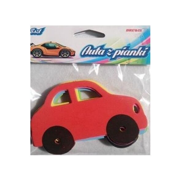 BREWIS Naklejki z pianki auta 8szt