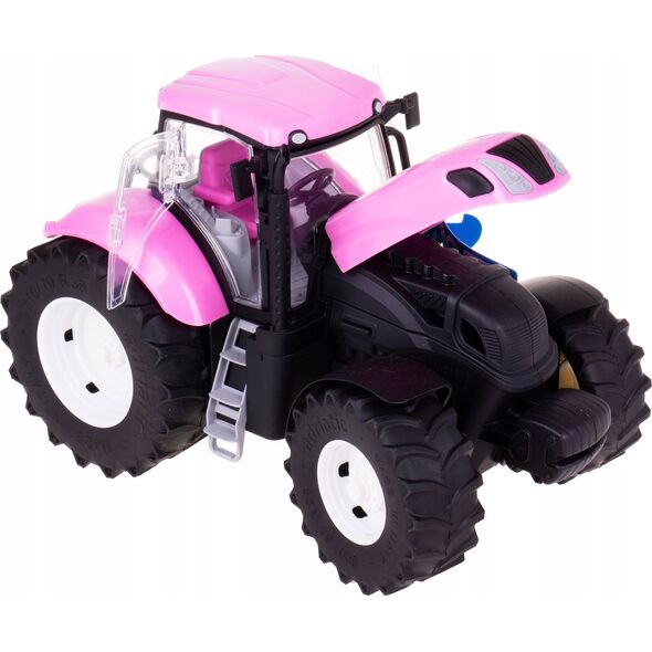 Tupiko Traktor różowy