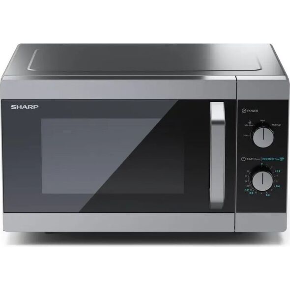 Kuchenka mikrofalowa Sharp Sharp | Microwave orkaitė | YC-MS31E-S | Free standing | 900 W | Sidabrinis