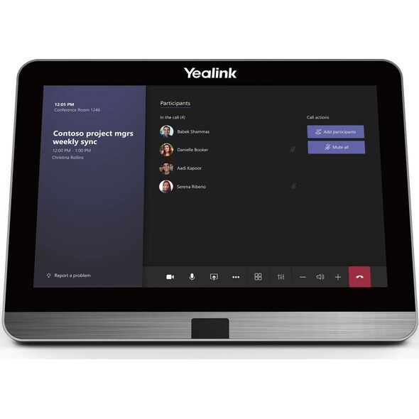 Yealink Yealink MTouch II 20,3 cm (8") 1280 x 800 px