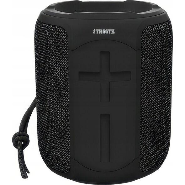 Głośnik Streetz STREETZ vandeniui atspari „Bluetooth“ kolonėlė,TWS, 10 W, IPX7, 3,5 mm,, AUX, su mikrofonu, juoda CM765
