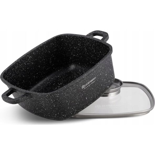Zilner GARNEK z POWŁOKĄ MARMUROWĄ 5.4L 26cm BRYTFANNA ZILNER ZL- 9011