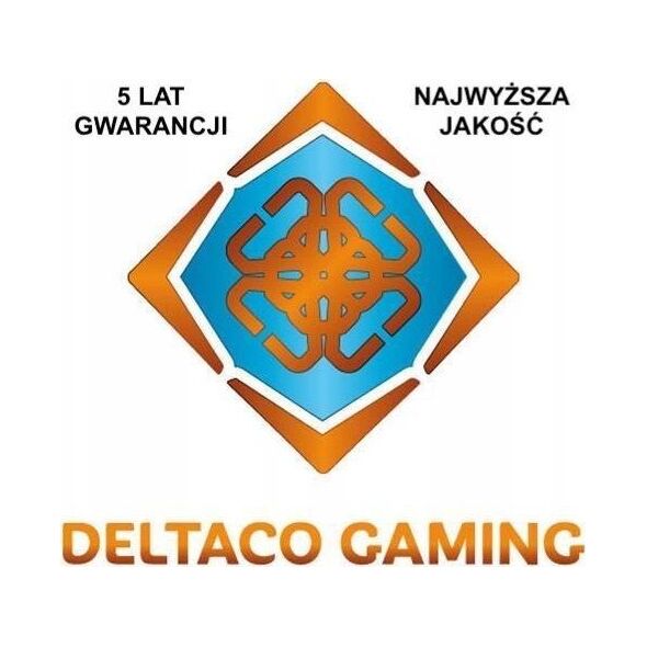 Fotel Deltaco Žaidimų kėdė DELTACO GAMING Baltas LINE, RGB, kaklo pagalvėlė, nugaros pagalvėlė, balta / GAM-080-W