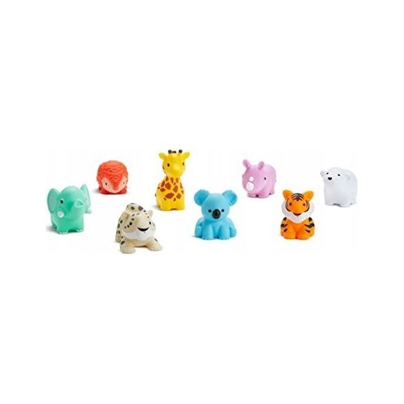 Munchkin MUNCHKIN vonios žaislų rinkinys, gyvūnai, 9mėn+, 8 vnt, 012543