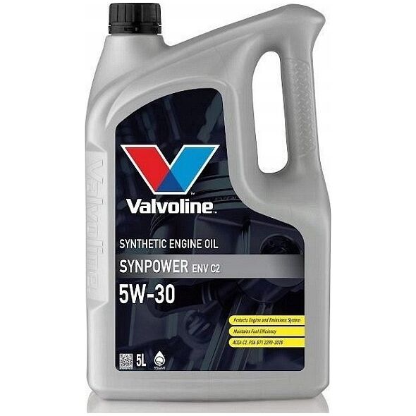 Valvoline Alyva varikliui SYNPOWER ENV C2 5W30 5L, Valvoline