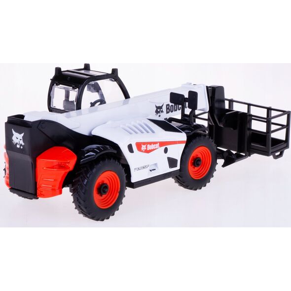 Bburago BBURAGO 1:48 teleskopinis krautuvas Bobcat T40.180SLP su platforma, 18-32088