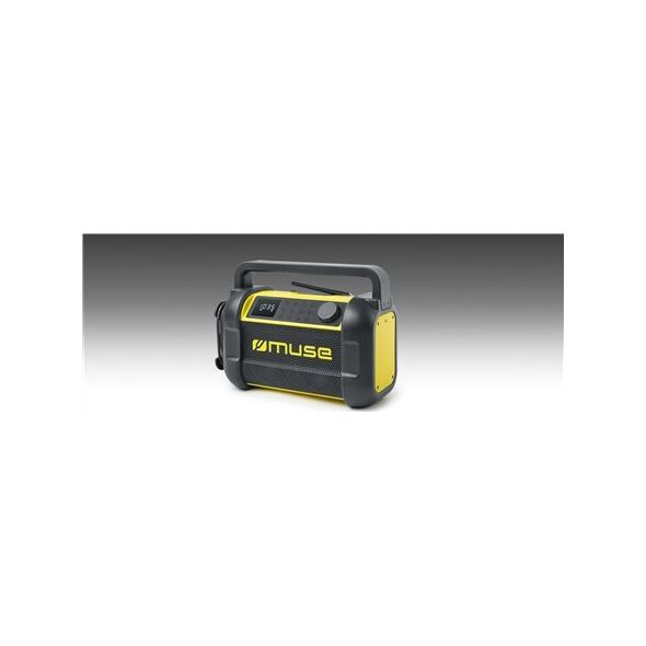 Głośnik Muse Muse | M-928 BTY | Radio Speaker | Waterproof | Bluetooth | Black/Yellow | Portable | Wireless connection