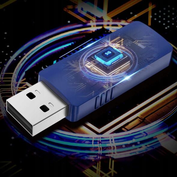 Karta sieciowa Comfast Comfast WiFi, Bluetooth USB adapteris, 1300Mbps, 2.4GHz, 5GHz