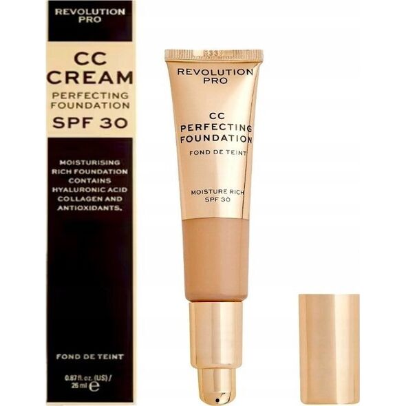 Makeup Revolution Makeup Revolution, Pro CC Perfecting, CC Cream, F10, SPF 30, 26 ml For Women