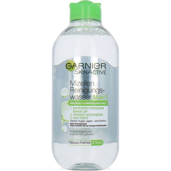Garnier Skin Active Matujący płyn micelarny dla skóry mieszanej i wrażliwej 375ml