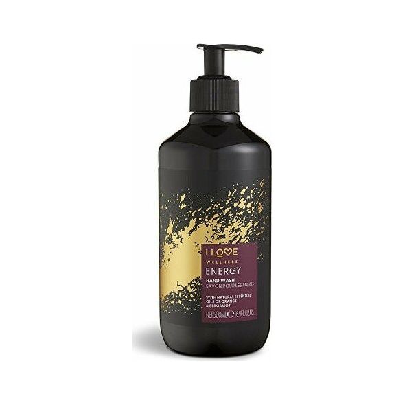 I love I Love, Wellness Energy, Orange & Bergamot, Cleansing, Liquid Soap, For Hands, 500 ml Unisex