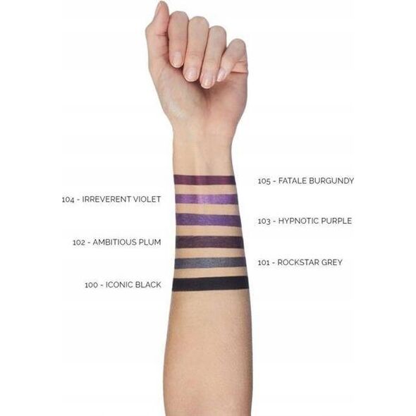 Pupa Pupa, Vamp!, Paraben-Free, Waterproof, Kohl Kajal Eyeliner, 105, Fatale Burgundy, 0.35 g For Women