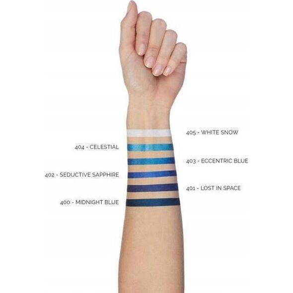 Pupa Pupa, Vamp!, Paraben-Free, Waterproof, Kohl Kajal Eyeliner, 403, Eccentric Blue, 0.35 g For Women