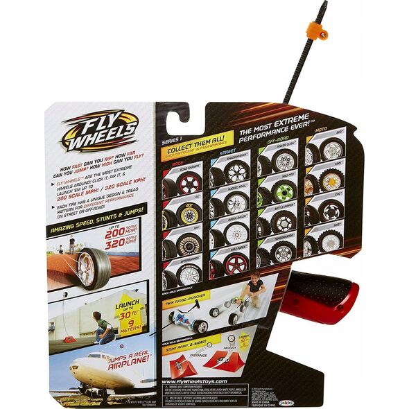 Jakks Pacific Jakks Pacific, 1 Tyre + Ejector Street Shadow, Jakks Pacific, Fly Wheels, Yellow, For Boys For Boys