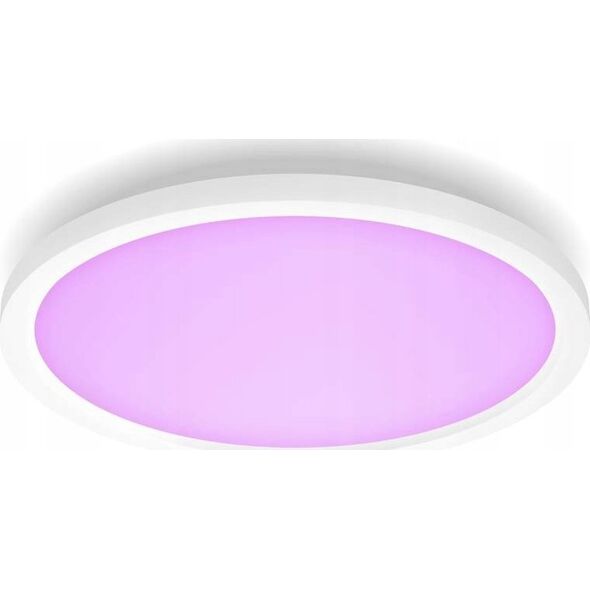 Lampa sufitowa Signify Philips Hue White & Col. Amb. Surimu Panel rund Weiß