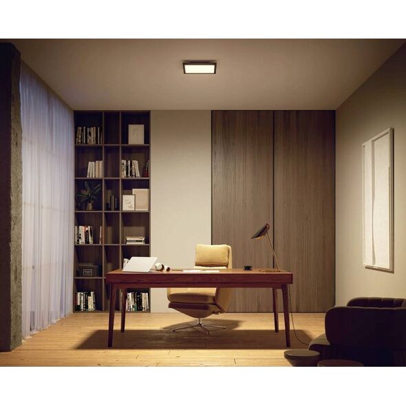 Lampa sufitowa Signify Philips Hue White & Col. Amb. Surimu Panel rund Weiß