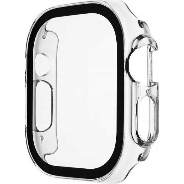 Fixed Fixed Fiksuotas | PASTATYTA | Apple | Laikrodis 45 mm / 8 serija 45 mm | Polikarbonatas | Išvalyti | Viso kadro aprėptis| Suapvalinti kraštai| 100 % skaidrus | Ekrano apsauga