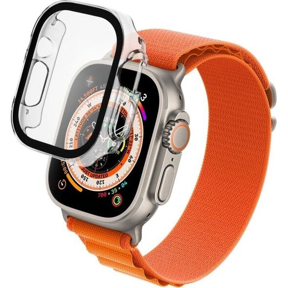 Fixed Fixed Fiksuotas | PASTATYTA | Apple | Laikrodis 45 mm / 8 serija 45 mm | Polikarbonatas | Išvalyti | Viso kadro aprėptis| Suapvalinti kraštai| 100 % skaidrus | Ekrano apsauga