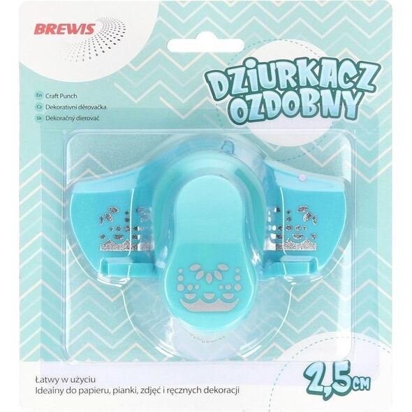 BREWIS Dziurkacz ozdobny brzegowy - Falbanka 2,5cm