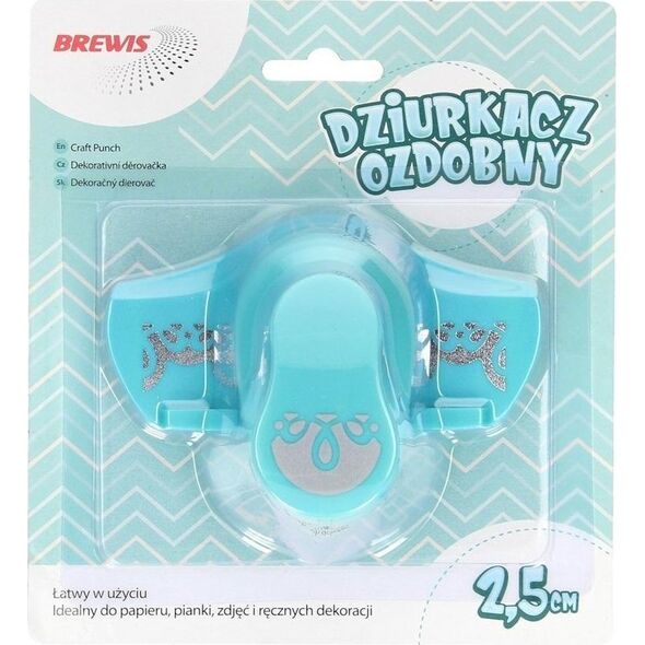 BREWIS Dziurkacz ozdobny brzegowy - Falbanka 2,5cm