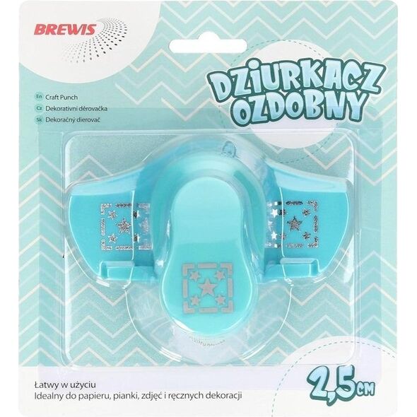 BREWIS Dziurkacz ozdobny brzegowy - Gwiazdka 2,5cm