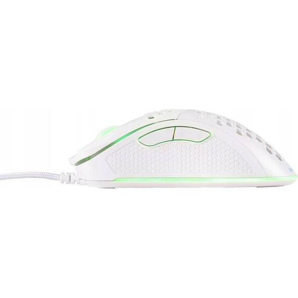 Mysz Deltaco Deltaco Gaming Baltas LINE WM75 Lengva žaidimų pelė, RGB, balta GAM-108-W