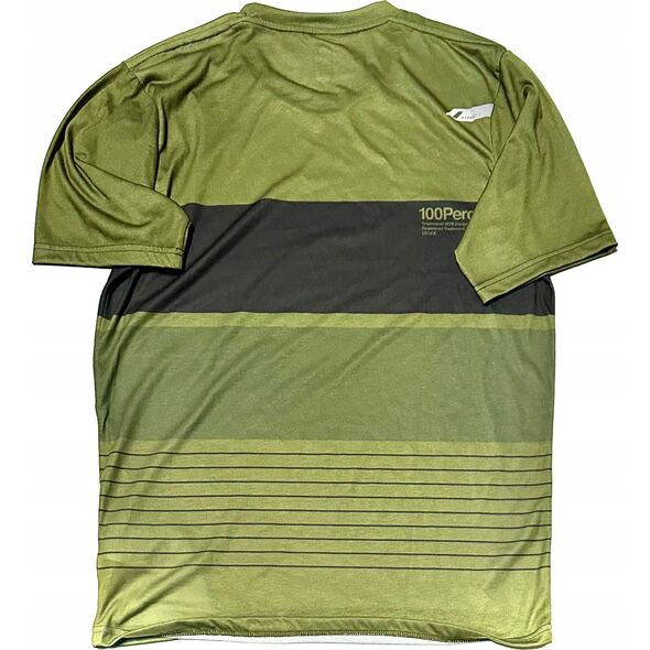100% Koszulka męska 100% AIRMATIC Jersey krótki rękaw Army roz. M (NEW 2023)