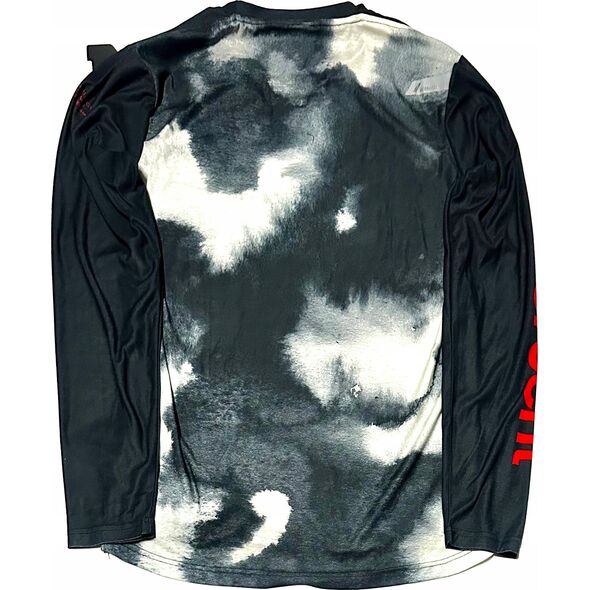 100% Koszulka męska 100% AIRMATIC LE Long Sleeve Black/Grey roz. M (NEW 2023)