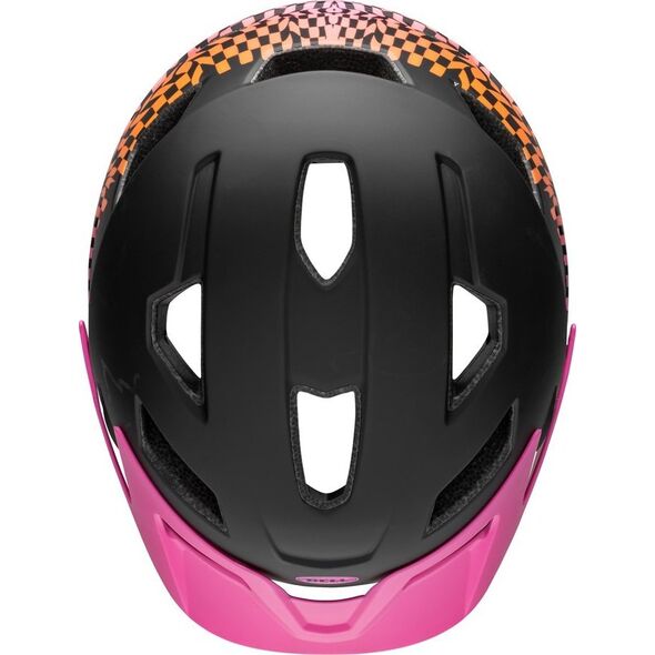 Bell Kask juniorski BELL SIDETRACK Rozmiar kasku: Uniwersalny(50-57 cm), Wybierz kolor: Wavy Checks Matte Black