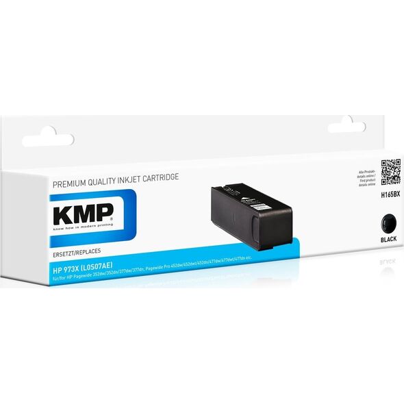 KMP KMP H165BX nabój z tuszem Zamiennik Wysoka (XL) wydajność Czarny